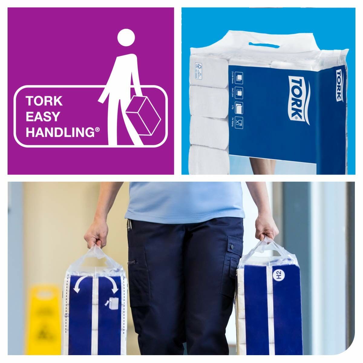Rankų džiovinimo popierius Tork Pack Balta (21 vnt.)